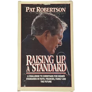 1990s Pat Robertson: Raising Up A Standard -On 2 Audi Cassettes and VHS Tape - Picture 1 of 4