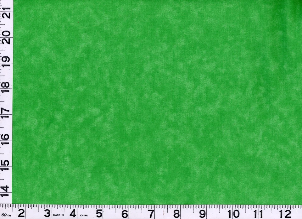 Licuadora esponjosa verde primavera acolchado y tela de costura por yarda #2320 Foto 1 de 1