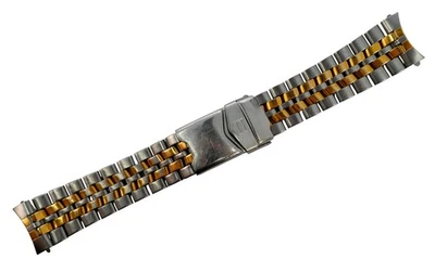 Tag Heuer Men's 19mm Two Tone Stainless Steel Watch Bracelet 1500 Series BB0611! - Image 1 of 4
