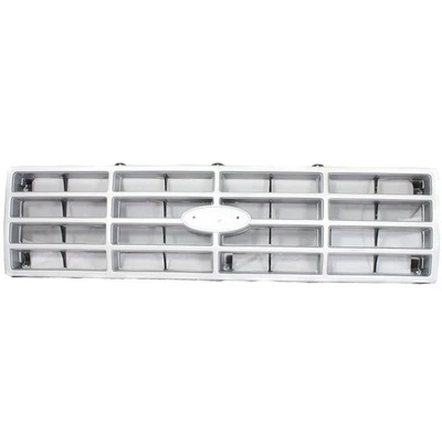 Grille Fits Ford F-150 F-250 F-350 Bronco 1982-1986 82-83 F-100 Silver w/ Black Foto 1 de 4