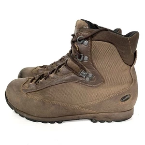 British Army AKU Pilgrim Brown Combat Boots Goretex Lined UK 8.5 / 9 - EU 42/43 - Photo 1/17