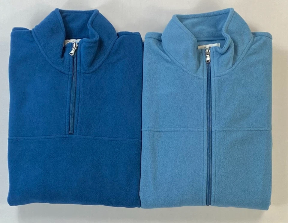 Chaqueta de hombre Croft & Barrow extra suave polar ártico cremallera completa NUEVA Foto 1 de 1