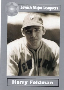 Harry Feldman Jewish Major Leaguers 2003 Baseballkarte #64 Nr-Mint KOSTENLOSER VERSAND! - Bild 1 von 7