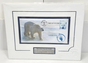 First Day Of Issue Polar Bear Animals Of The Arctic 1999 Stamp Barrow Alaska  - Picture 1 of 6