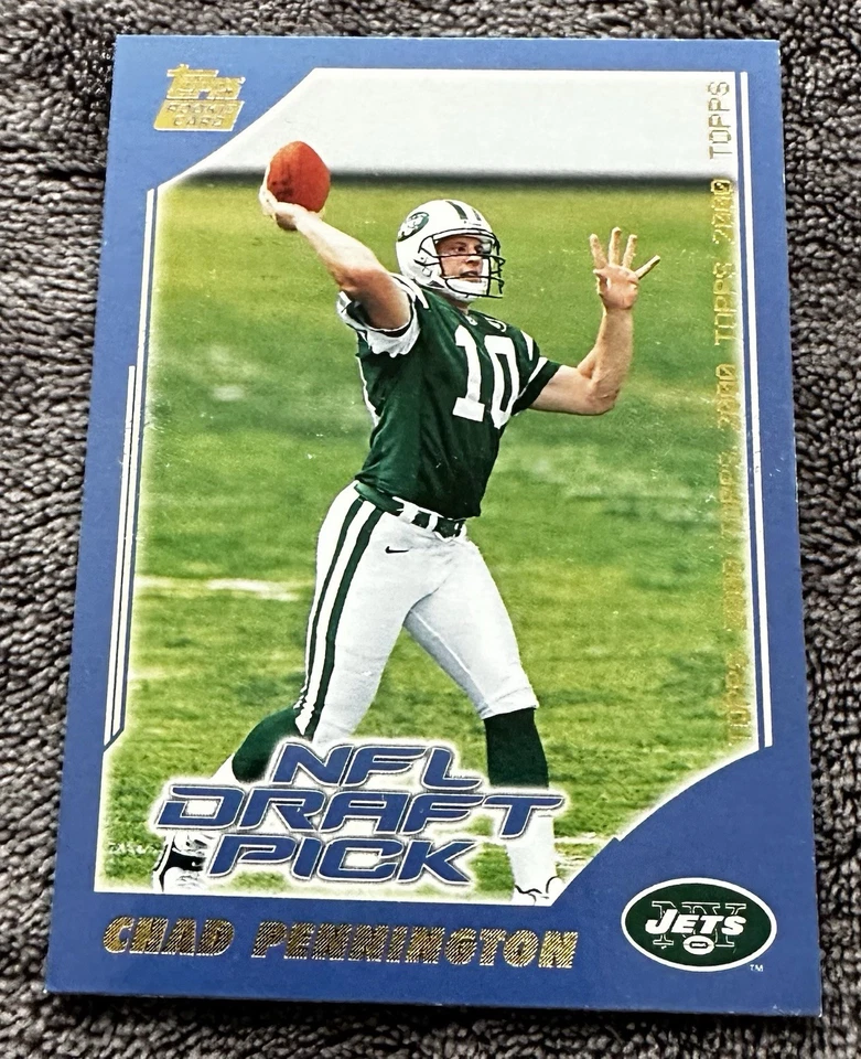 2000 Topps - NFL Draft Pick Chad Pennington #387 (RC) - Image 1 of 3