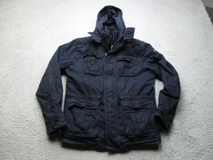 Chaqueta Abercrombie & Fitch Hombre XL Hoffman Capucha Campo Parka Acolchado Forro Abrigo - Imagen 1 de 11