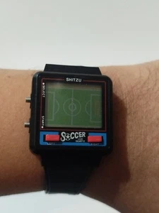 RARE Vintage MELODY Watch Game SHITZU/SOCCER /MUST SEE VIDEO!!!! - Picture 1 of 9