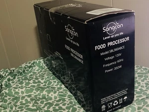 New - Sangcon SBL360ABCE 5‑in‑1 Blender & Food Processor Combo – 350 W - Picture 1 of 2