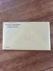 Juego de prueba de plata 1963 (sellado sin abrir) - Imagen 1 de 3
