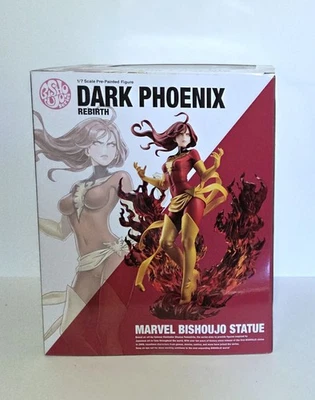 Kotobukiya Marvel Bishoujo Serie DARK PHOENIX RENACIMIENTO Estatua X-men Jean Gris Foto 1 de 3