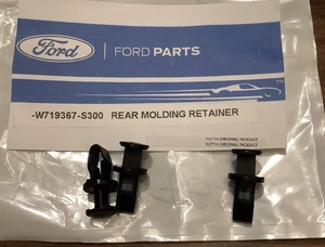 2017-2022 Ford Rear Molding Retainer W719367-S300 3 PIECES - Bild 1 von 3