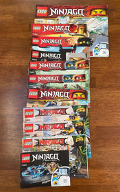LEGO NINJAGO INSTRUCTIONS BOOKLETS for 9 sets 70679 70652 70591 70623 70609 +