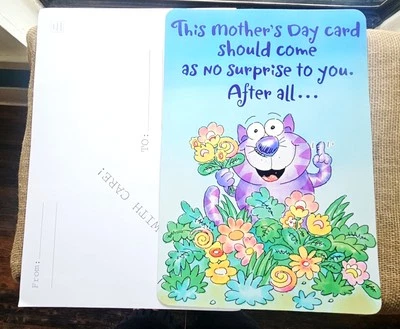 Giant Hallmark Greeting Card Mothers Day Humor  - Image 1 of 4