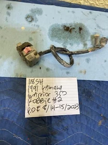 1991 Yamaha Warrior 350 Headlight Switch Kill Switch 118 - Picture 1 of 13