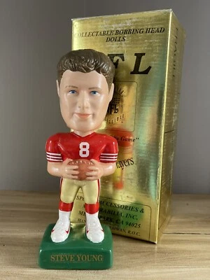 STEVE YOUNG San Francisco 49ers SAM’s Limited Edition Nodder Bobblehead NIB! - Image 1 of 4