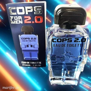 Eau de Toilette, Cops 2,0 for Men, 100 ml, Real Time, Patschuli, Art.-Nr. 43130 - Bild 1 von 8