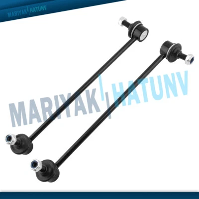 2X Front Sway Bar Links For 2006-2008 2009 2010 2011 Hyundai Accent Kia Rio Rio5 - Image 1 of 4