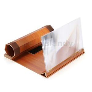 12'' Foldable Mobile Phone Screen Magnifier 3D HD Video Amplifier Stand 