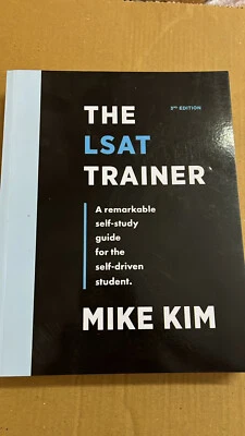 The LSAT Trainer by Mike Kim (3rd Edition) Paperback Free Shipping Standard - Image 1 of 4