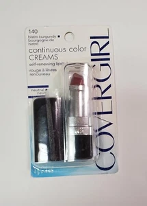 Cover Girl Bistro Burgundy 140 Discontinued Lipstick Continuous Color Creams NOS - Picture 1 of 2