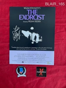 LINDA BLAIR AUTOGRAPHED SIGNED 11x14 PHOTO! THE EXORCIST! REGAN! BECKETT COA! - Picture 1 of 3