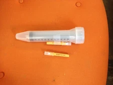 226500128X Monoject 60cc Syringe with 2 Monoject 14 x 1 - 1/2I Needle Many Uses