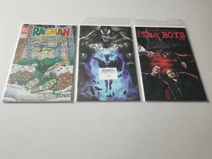 BAM! BOX EXCLUSIVE THE BOYS VENOM ARROW SIGNED COMIC SET ENNIS WILKINS DINICOL - Picture 1 of 8