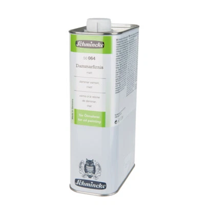 SCHMINCKE KÜNSTLERFARBEN Schmincke Ölfarbe Dammarfirnis matt Hilfsmittel Schlussfirnis 1000 ml 50064
