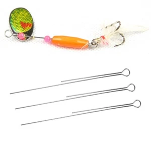 DIY Angeln Köderschäfte mit hochwertigem rotierendem Pailletten Draht 50 Stüc - Bild 1 von 23