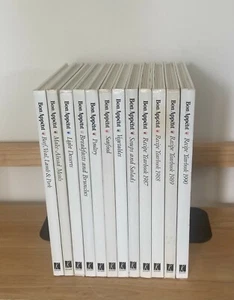 Best of Bon Appetit Magazines Annual Year Books Kitchen Decor HB Lot 12 Book Set - Picture 1 of 6