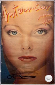 Andy Warhol interview magazine, Jodie Foster COA - Photo 1/10