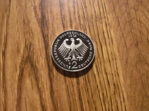 DEUTSCHLAND 2 MARK KURT SCHUMACHER 1979 G PROOF MÜNZE (T461) - Bild 1 von 2