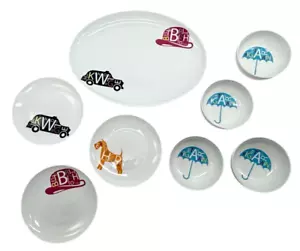 Royal Doulton Pop In per Bevande Piatto Antipasto, 4 Ciotole e 3 Piatti - 8 Pezzi - Foto 1 di 14