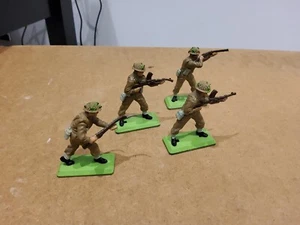 1971 BRITAINS DEETAIL BRITISCHE ARMEE X4 - Bild 1 von 3