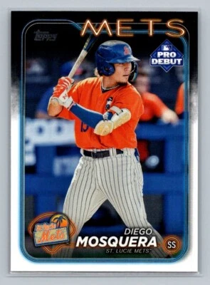 2024 Topps Pro Debut Diego Mosquera #72 - Image 1 of 2