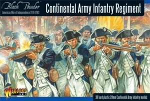 Black Powder American War of Independence Continental Infantry Regiment New - Picture 1 of 8