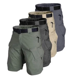 Nuevos Pantalones Cortos de Secado Rápido Impermeables Actualización Táctica de Moda para Hombres - Imagen 1 de 28