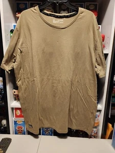 T-shirt atletica Under Armour da uomo XXL vestibilità sciolta marrone marrone caldo manica corta - Foto 1 di 4