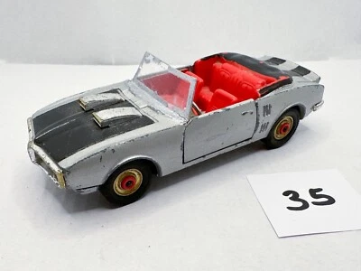 CORGI TOYS # 343 PONTIAC FIREBIRD (RED SPOT) WHIZZWHEELS DIECAST CAR PLAY WORN - Image 1 of 4