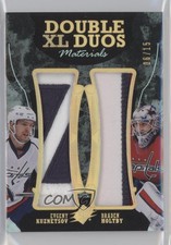 2016-17 SPx Double XL Duos Materials Black /15 Evgeny Kuznetsov Braden Holtby
