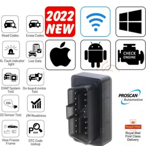 Mini ELM327 OBD2 WiFi Herramienta Escáner Diagnóstico Coche iPhone Android Para SUBARU - Imagen 1 de 6