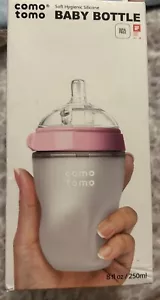 Comotomo Baby Bottle 8 oz NIB Soft Hygienic Silicone - Picture 1 of 6