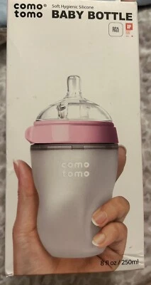 Comotomo Baby Bottle 8 oz NIB Soft Hygienic Silicone - Image 1 of 4