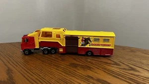 Vintage Majorette Texas RODEO Horse Transporter 1:60 France - Picture 1 of 1