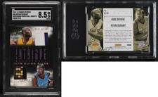 2013-14 Panini Intrigue Gold Prime /10 Kevin Durant Kobe Bryant #30 SGC 8.5 HOF