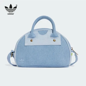 NEW adidas Originals KSENIASCHNAIDER Mini Bowling Bag Blue Denim - Picture 1 of 5