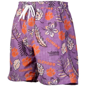 Wes and Willy Mens College Vintage Floral Swim Trunks - Picture 1 of 42