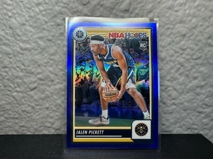 2023-24 Hoops Premium Stock Jalen Pickett Blue Color Match /120 #179 - Picture 1 of 2