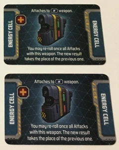 2 Stück Zombicide: Invader Energy Cell Mini-Karten - Bild 1 von 1