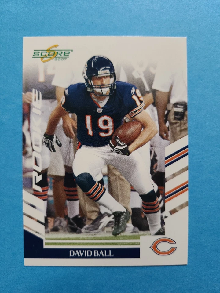 DAVID BALL 2007 SCORE FOOTBALL CARD # 380 F4900 - Image 1 of 1